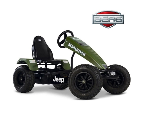 BERG  Kartings ar pedāļiem Go-kart Jeep Revolution līdz 100kg