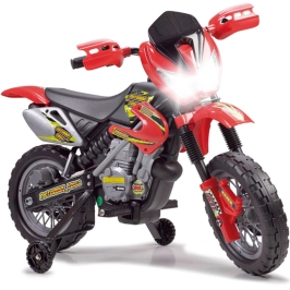 Bērnu elektro motocikls FEBER Cross Red