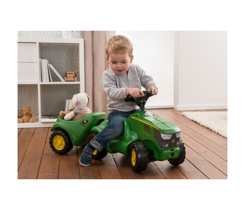 Rolly Toys rollyMinitrac Jeździk John Deere 6150 R Traktor Klakson