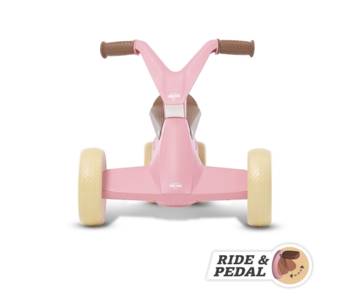 BERG GO2 Gokart Беговел 2in1 Retro Pink