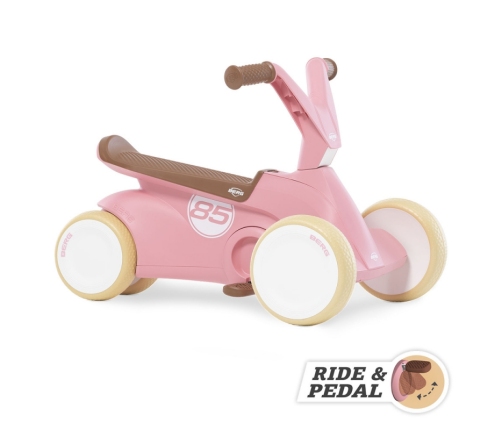 BERG GO2 Gokart Беговел 2in1 Retro Pink