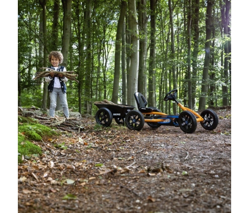 BERG Kartings ar pedāļiem Go-kart Buddy B-Orange līdz 50 kg