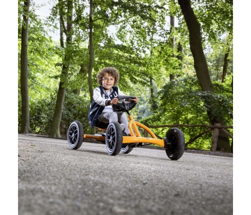 BERG Kartings ar pedāļiem Go-kart Buddy B-Orange līdz 50 kg