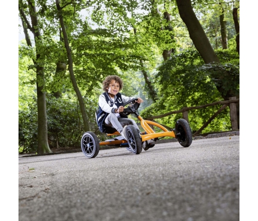 BERG Kartings ar pedāļiem Go-kart Buddy B-Orange līdz 50 kg