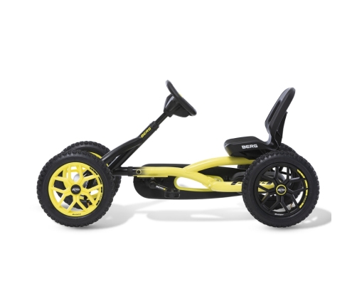 BERG Kartings ar pedāļiem Buddy Cross Yellow no 3 līdz 8 gadiem līdz 50 kg