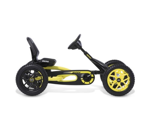 BERG Kartings ar pedāļiem Buddy Cross Yellow no 3 līdz 8 gadiem līdz 50 kg