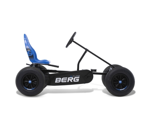 BERG Kartings ar pedāļiem XL B.Pure Blue BFR Piepūšamie riteņi no 5 gadiem līdz 100 kg