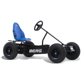 BERG Kartings ar pedāļiem XL B.Pure Blue BFR Piepūšamie riteņi no 5 gadiem līdz 100 kg