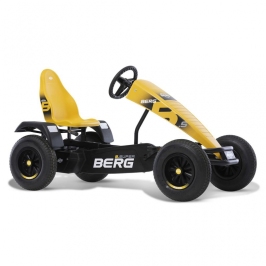 BERG Kartings ar pedāļiem XL B.Super Yellow BFR Piepūšamie riteņi no 5 gadiem līdz 100 kg