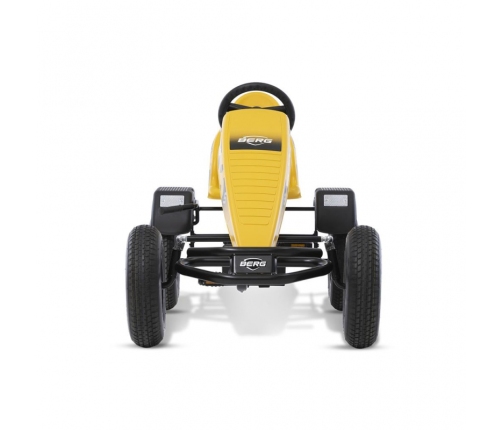 BERG Kartings ar pedāļiem XL B.Super Yellow BFR Piepūšamie riteņi no 5 gadiem līdz 100 kg