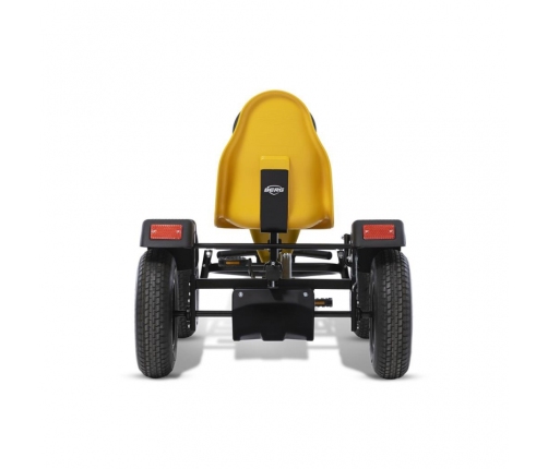 BERG Kartings ar pedāļiem XL B.Super Yellow BFR Piepūšamie riteņi no 5 gadiem līdz 100 kg