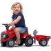 FALK Jeździk Traktorek Baby Case IH Ride-On Czerwony z Przyczepką + akc. od 12 miesięcy