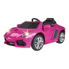 Детский электромобиль FEBER Lamborghini Aventador Pink