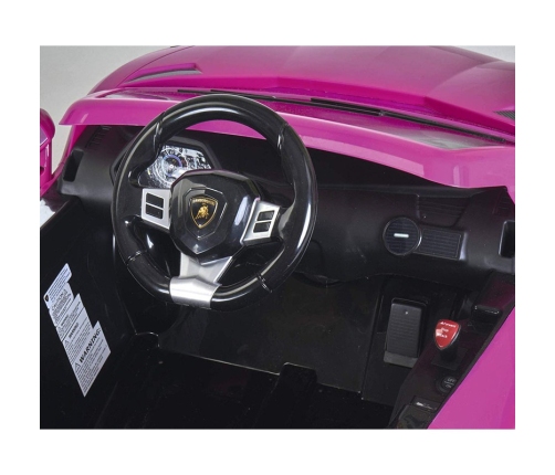 Детский электромобиль FEBER Lamborghini Aventador Pink