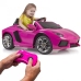 Bērnu elektroauto FEBER Lamborghini Aventador Pink