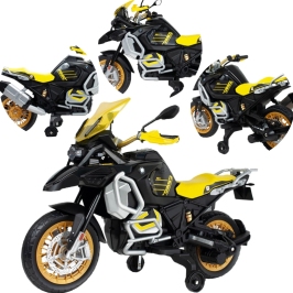 Bērnu elektro motocikls INJUSA BMW R1250 Adventure 40th Anniversary Yellow