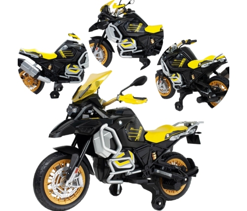 Детский электромотоцикл INJUSA BMW R1250 Adventure 40th Anniversary Yellow