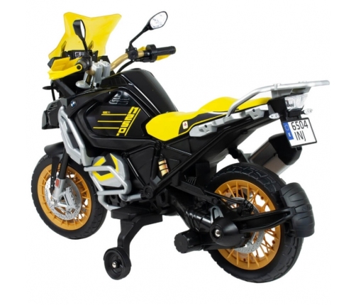 Детский электромотоцикл INJUSA BMW R1250 Adventure 40th Anniversary Yellow