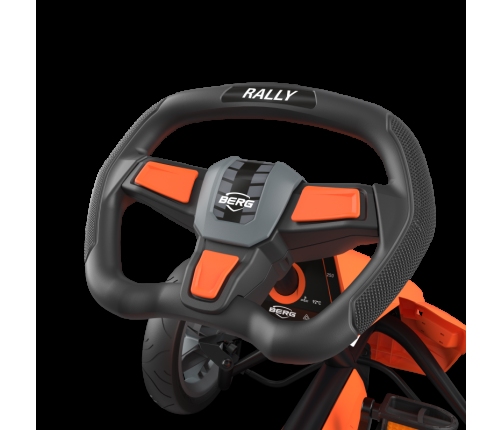 BERG Kartings ar pedāļiem RALLY NRG ORANGE BFR 4-12 gadiem līdz 60 kg