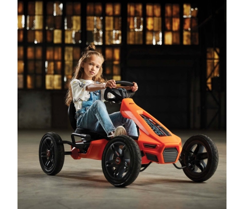 BERG Kartings ar pedāļiem RALLY NRG ORANGE BFR 4-12 gadiem līdz 60 kg