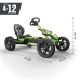 BERG Kartings ar pedāļiem RALLY DRT GREEN BFR 4-12 gadiem līdz 60 kg