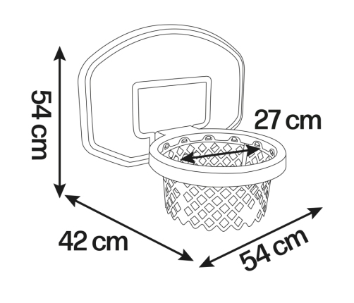 SMOBY Kosz do Koszykówki