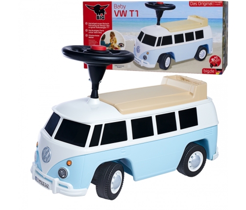 Детская машина-каталка BIG Volkswagen Van VW T1 Blue