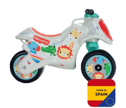 INJUSA Jeździk Trzykołowy Fisher-Price dla Dzieci Kolorowy