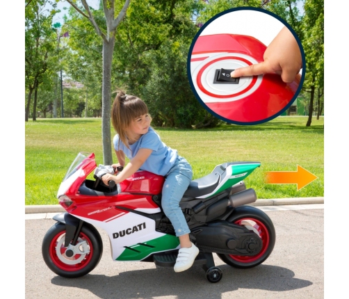 Детский электромотоцикл EBER Ducati