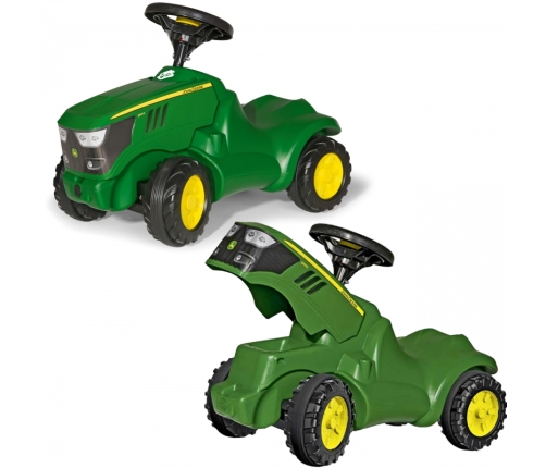 Rolly Toys rollyMinitrac Jeździk John Deere 6150 R Traktor Klakson