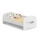 LUK children's bed 160x80 with railing - Airplane