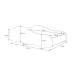 Batcar bed 140x70 - with mattress