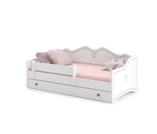 Emma youth bed 180x80 grey