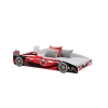 Детская кровать Batcar 160x80 с матрасом FORMULA Red