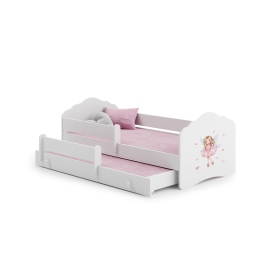 Детская двуспальная кровать FALA II 160x80 Girl with wings Детская двуспальная кровать FALA II 160x80 Girl with wings