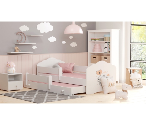 Детская двуспальная кровать FALA II 160x80 Elephant