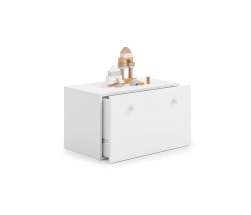 Inga toy chest - white handle