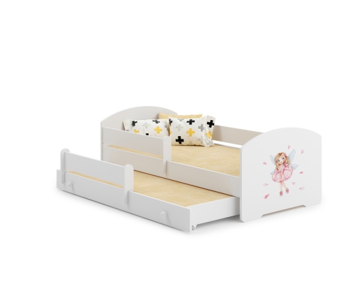 Двухместная кровать LUK 160x80 Girl with wings