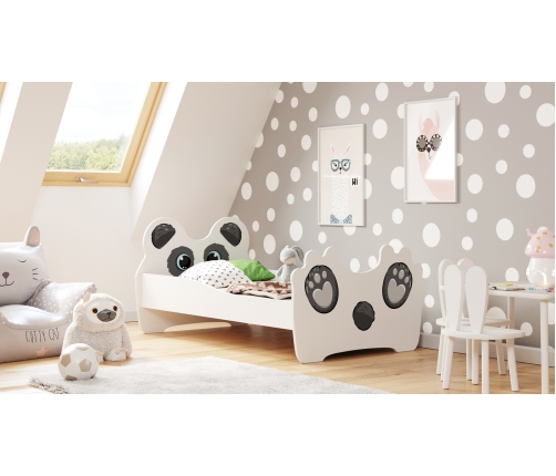 Panda children's bed 160x80 with drawer