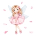 Детская двуспальная кровать FALA II 160x80 Girl with wings