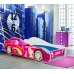 Bērnu gulta Batcar 160x80 ar matraci Pink