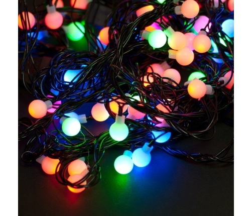 Ziemassvētku virtene Burbuļi 2022 Multicolor 100 LED 11 m