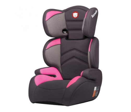 Bērnu Autokrēsls 15-36 kg Lionelo LARS candy pink