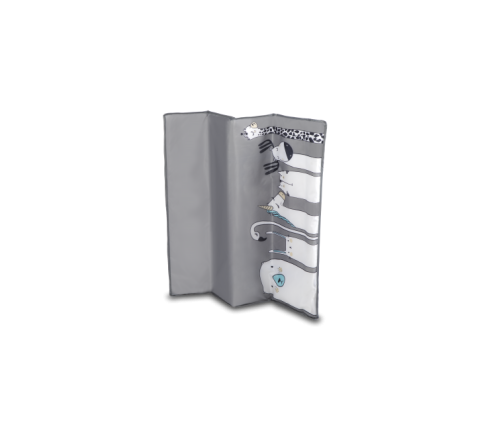 Saliekāmā manēža Lionelo SOFIE grey scandi