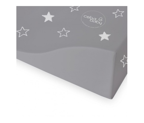 Pārtinamā virsma 50x70 cm Ceba Baby Comfort 203 Stars dark grey