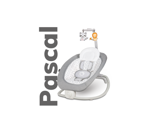 Шезлонг для детей Lionelo PASCAL grey dove