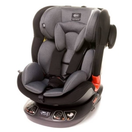 4BABY SPACE-FIX XXI 360 Grey Bērnu Autokrēsls 0-36 kg