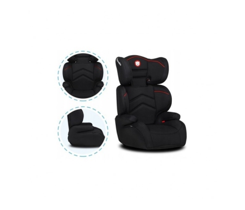 Lionelo LARS sporty black Bērnu Autokrēsls 15-36 kg