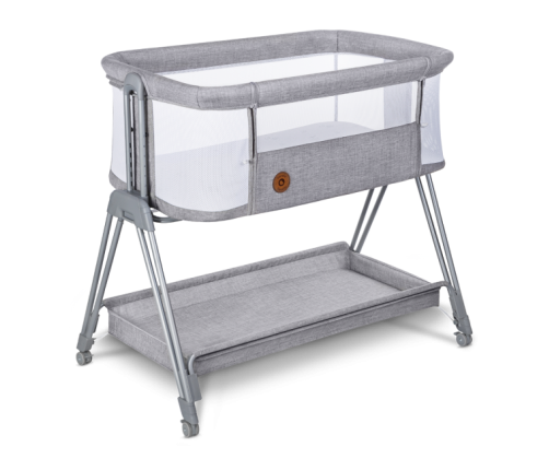 Колыбель Lionelo LUNA 2in1 grey concrete