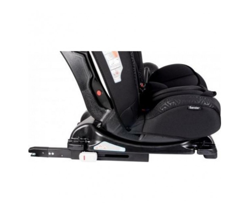 Bērnu Autokrēsls 0-36 kg Lionelo SANDER grey ISOFIX